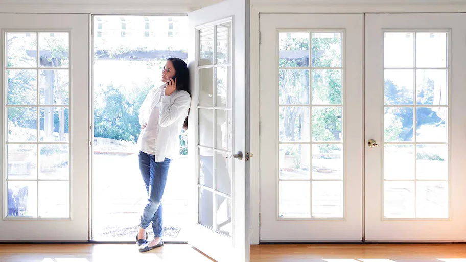 Double-Glazed French Doors for Indoor-Outdoor Living Spaces